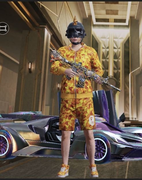 BAPE x PUBG Mobile Camo pubgm