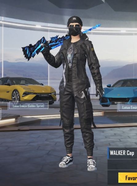 Alan Walker Set in pubg mobile.