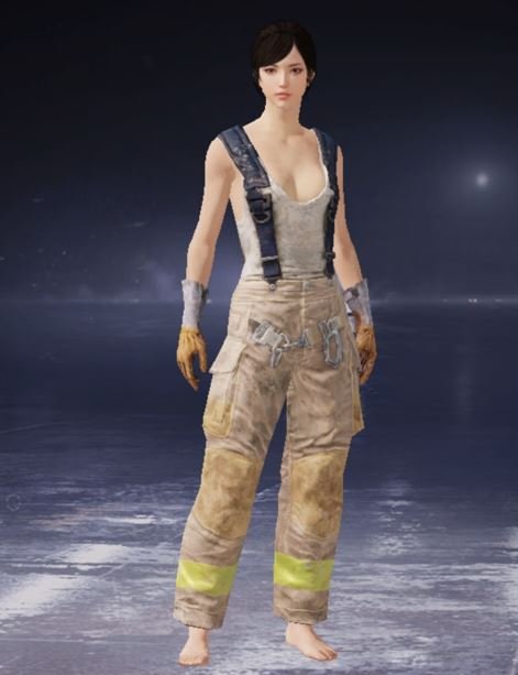 pubg mobile Fireman Suit