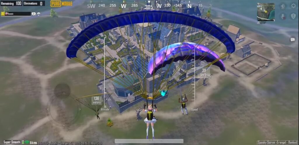 hot-drop event zones in pubgm.