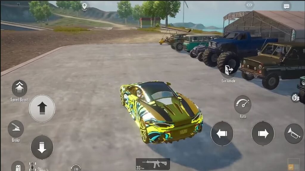 PUBG Mobile Pro Driving.