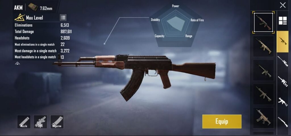 AKM pubg