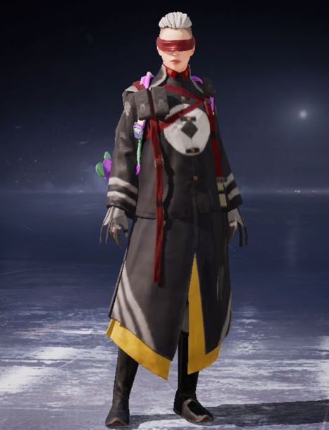 Masked Psychic Robe Oldest Dresses in PUBG Mobile