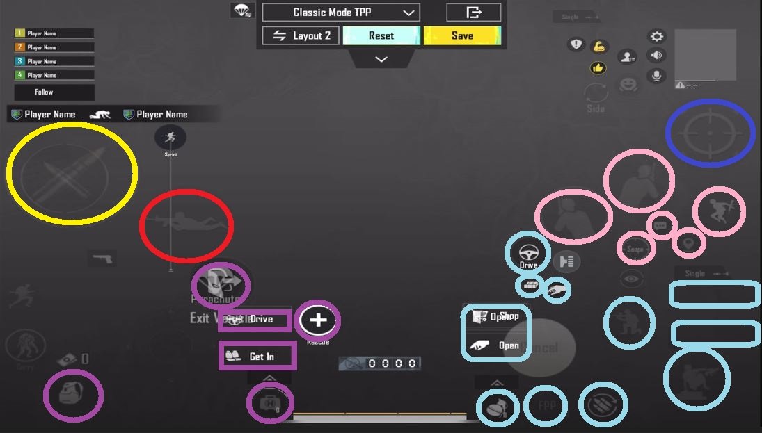 pubg control settings 5 finger ipad