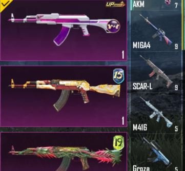 Best AR PUBG Mobile Guns