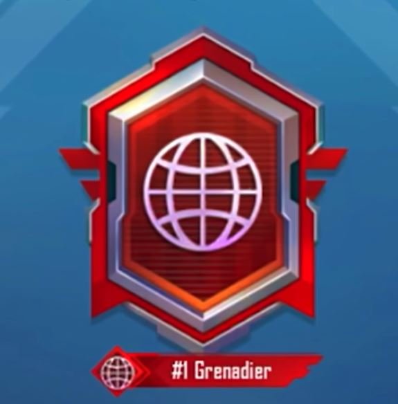 Grenadier Title in PUBG Mobile