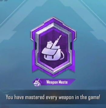 Weapon Master in PUBG Mobile
