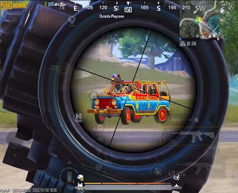 Best Mid Range Weapon in PUBG Mobile