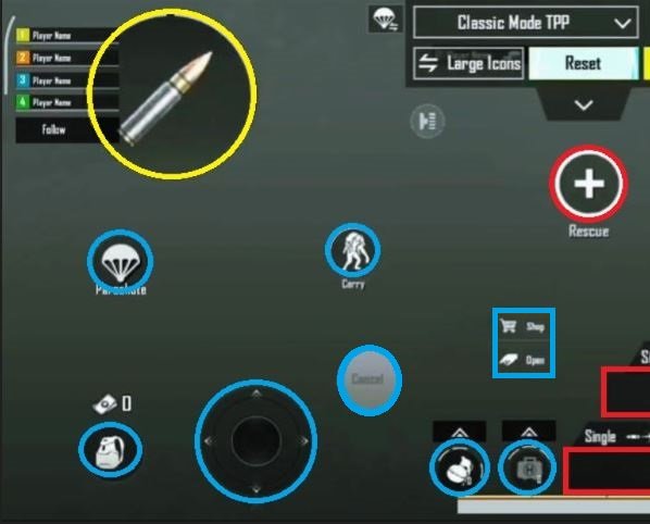 PUBG Mobile 3-Finger