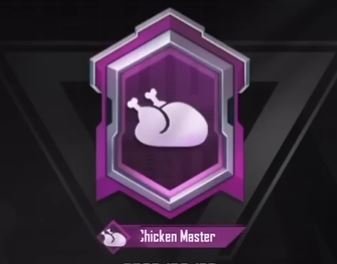Chicken Master Title in PUBG Mobile