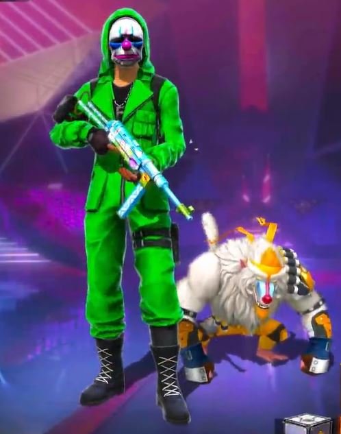 Rarest Bundles in Free Fire green criminal bundle