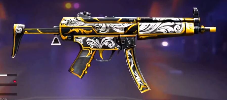 MP5 Skins in Free Fire Imperial Rome
