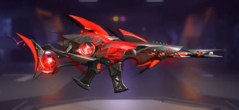 SCAR Skins in Free Fire Megalodon Alpha