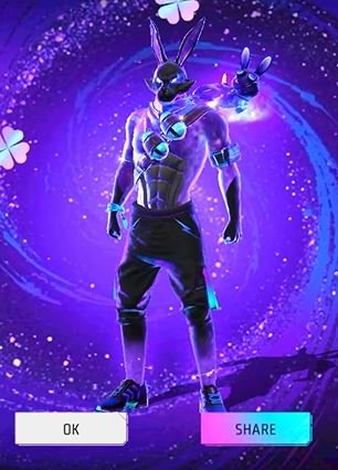 Rarest Bundles in Free Fire bunny set