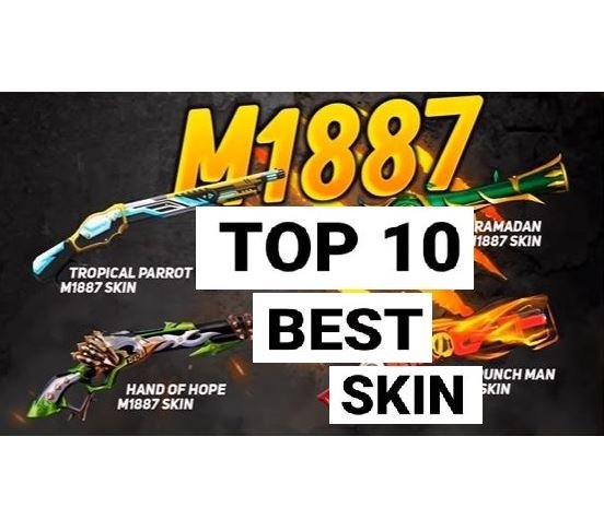 M1887 Skins in Free Fire