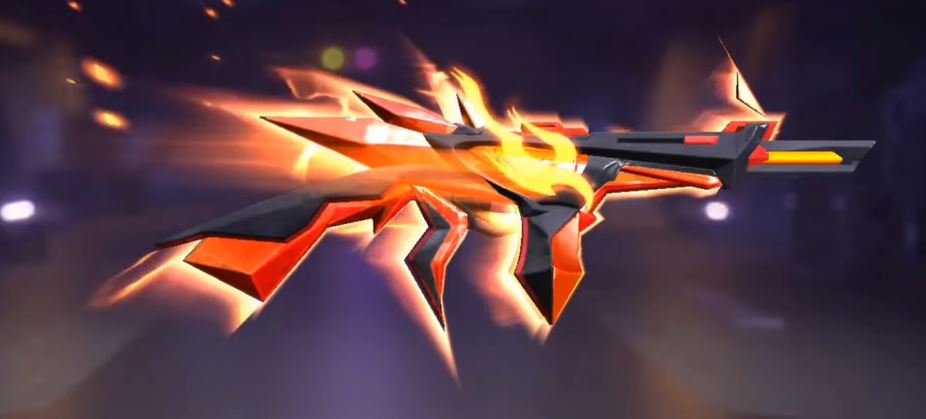 Hybrid Explosion Thompson Skins in Free Fire