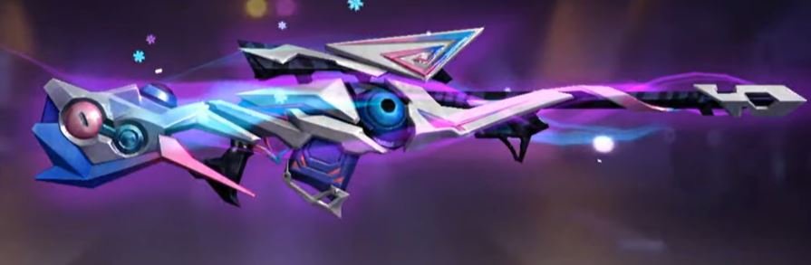 AWM Skins in Free Fire Iron Etherhorn