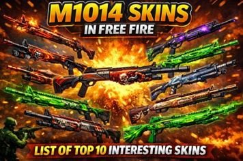 M1014 Skins in Free Fire: List Of Top 10 Collection