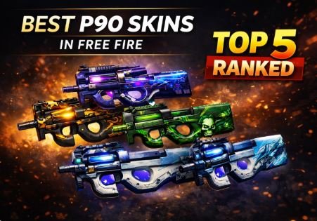Best P90 Skins in Free Fire: Top 5 Ranked