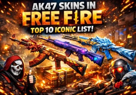 AK47 Skins in Free Fire: Top 10 Iconic List