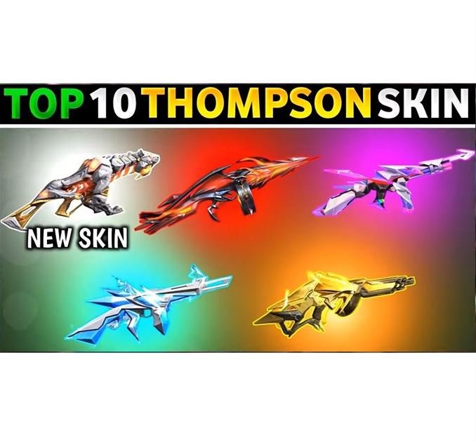 Thompson Skins in Free Fire