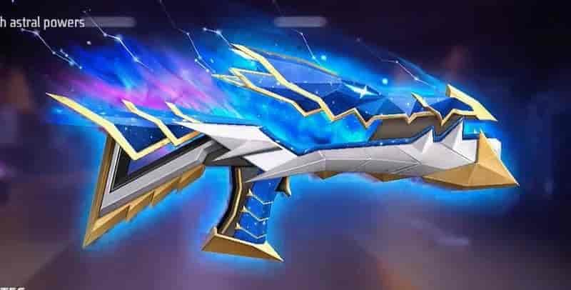 Free Fire MAG7 Skins Galaxy Monstron