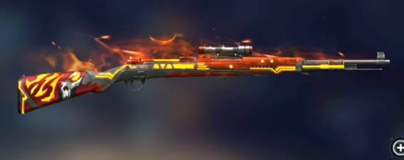 Kar98 Skins in Free Fire The Executioner