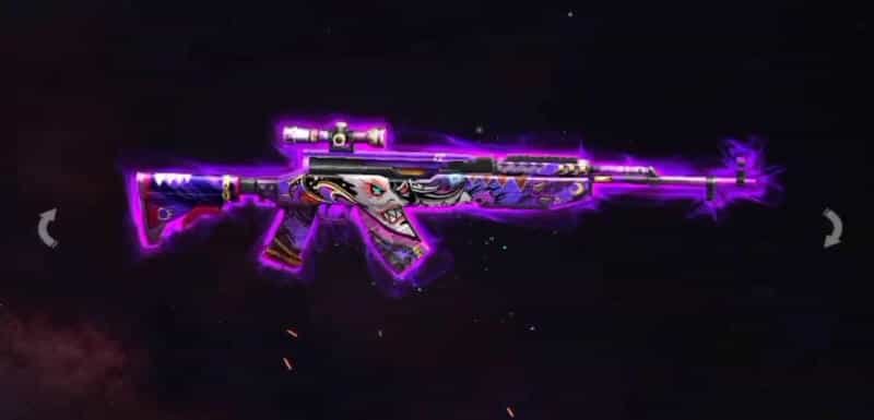 SKS Skins in Free Fire Hysteria