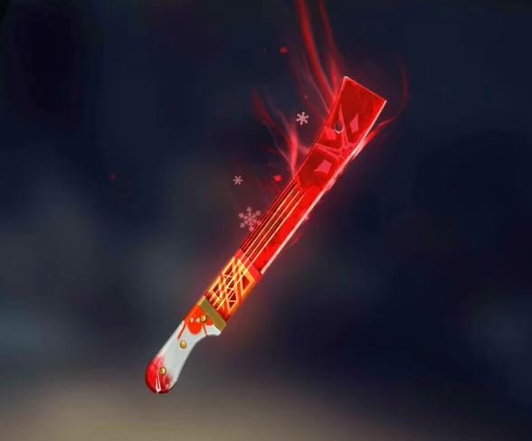 Parang Skins in Free Fire Snow Slicer