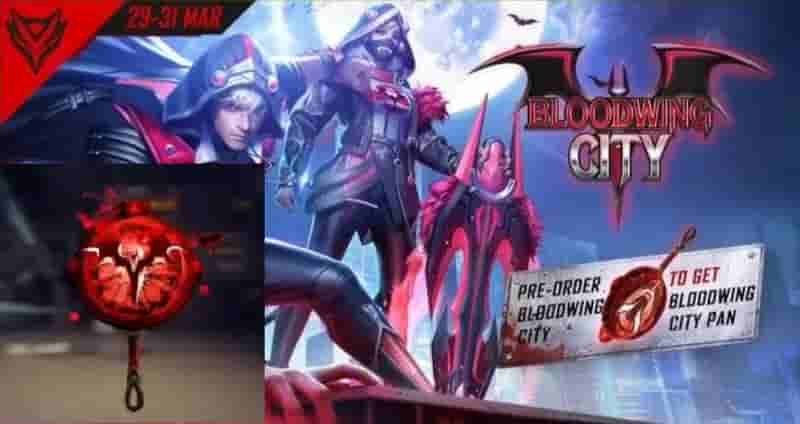 Bloodwing City Skins in Free Fire