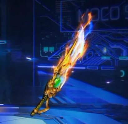 Parang Skins in Free Fire Emerald Slicer