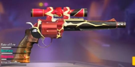 M500 Skins in Free Fire Electro Enforcer