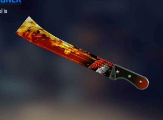 Parang Skins in Free Fire The Executioner