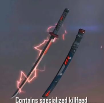 Katana Skins in Free Fire Clandestine Impulse