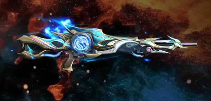 M60 Skins in Free Fire With Photos Azure Stormbringer