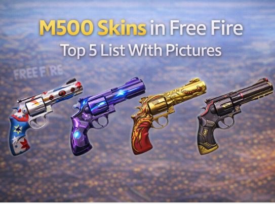 M500 Skins in Free Fire: Top 5 List With Pictures