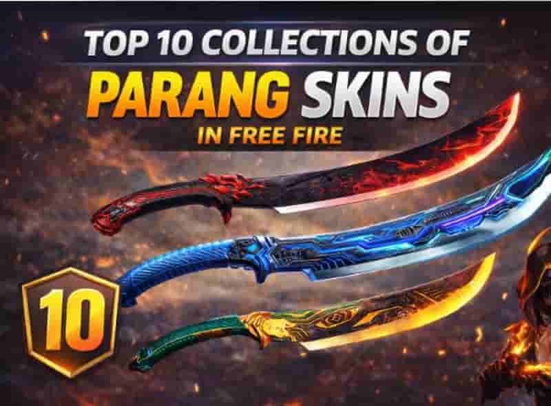 Parang Skins in Free Fire: Top 10 Collections With Image