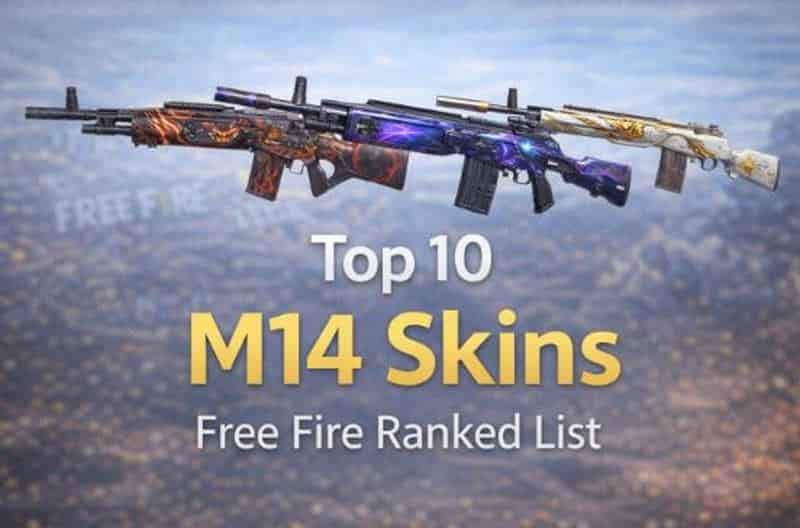 M14 Skins in Free Fire With Pictures: Top 10 Ranking