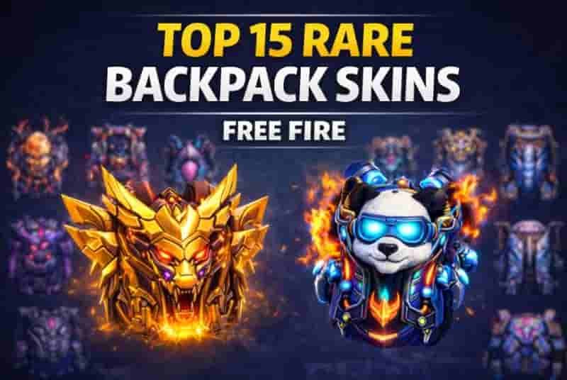 Backpack Skins In Free Fire: Top 15 Rare and Best With Photos