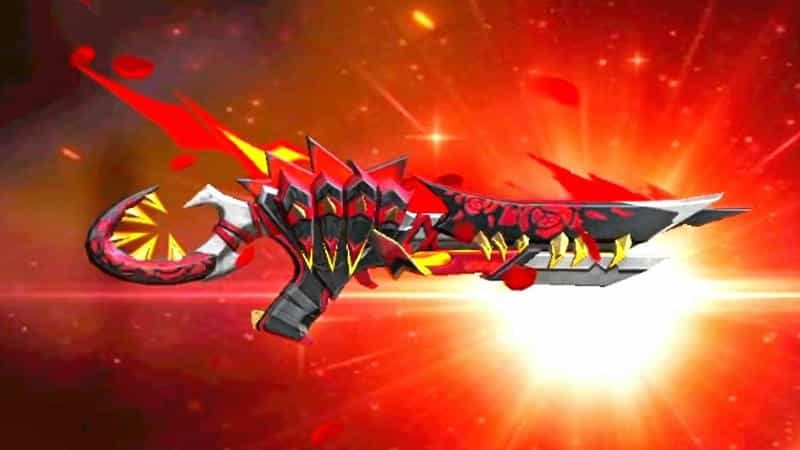 Best Skins Of Trogon Serrated Rose in Free Fire