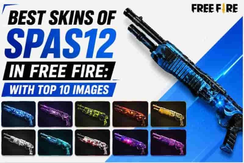 Best SPAS12 Skins in Free Fire: Ranking Top 10 With Image