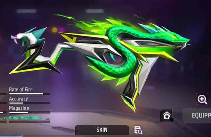 Free Fire Best Skins Of Vector Tails Intertwine