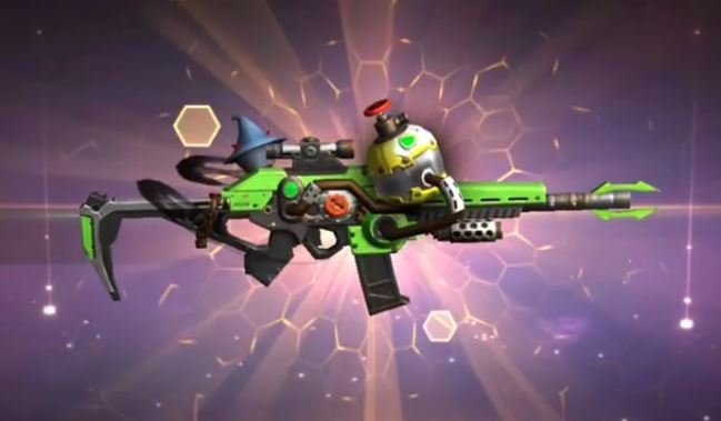 Toxic Pumpkin Free Fire XM8 Skins