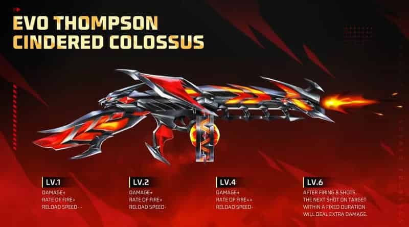 EVO Guns in Free Fire
